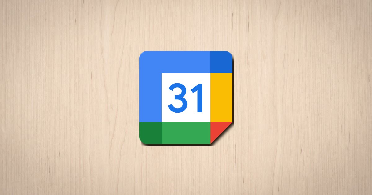 Google Calendar Week