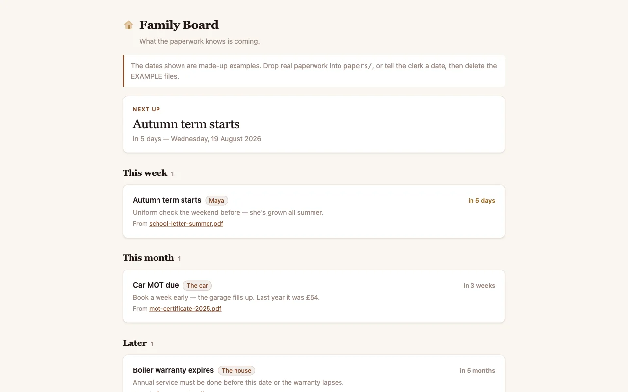 Family HQ app preview